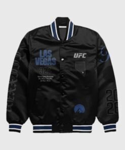 UFC 324 Las Vegas Bomber Jacket Black