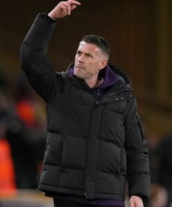 Wolverhampton Wanderers Rob Edwards Black Puffer Jacket