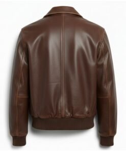Women Heritage Brown Vintage Bomber Leather Jacket
