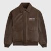Aime Leon Dore World's Borough Leather Flight Jacket