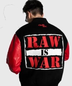Raw Is The War Varsity Jacket