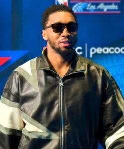 Donovan Mitchell NBA All Star 2026 Leather Jacket