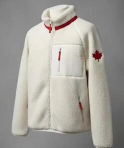 Heated Rivalry Team Canada Sherpa Fleece Jacket