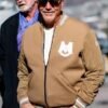 Kevin Costner Brown Bomber Jacket