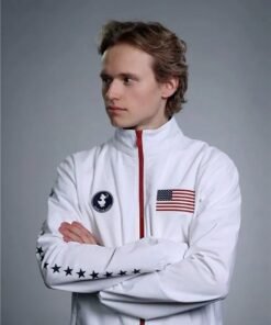 Milano Cortina 2026 USA Olympic White Jacket by Save The Duck
