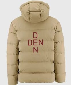 Milano Cortina Winter Olympics 2026 Team Denmark Opening Ceremony Puffer Hooded Jacket