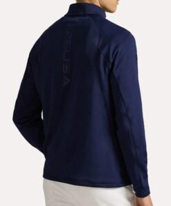 Navy Pullover Quarter Zip Team USA 2026 Olympic