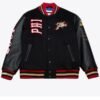 Philadelphia 76ers Black Hardwood Classics 76 Jacket