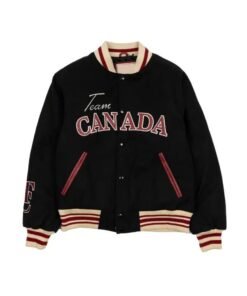 Team Canada Varsity Bomber Jacket