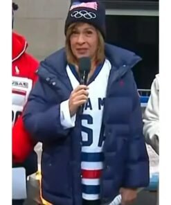 Today 2026 Hoda Kotb Team USA Puffer Jacket