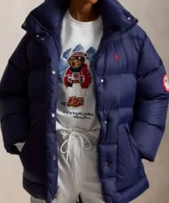 Today Hoda Kotb 2026 Blue Puffer Jacket – Team USA