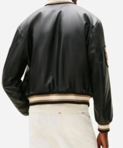 Tommy Hilfiger- he-APXGP Collection Varsity Black Jacket
