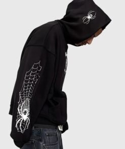 Spider Crest Hoodie Black Spider Crest Hoodie