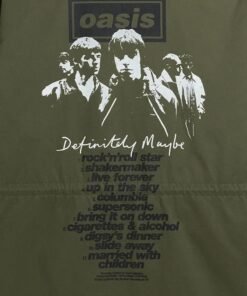 Carnival x Oasis Green Legendary Parka Jacket