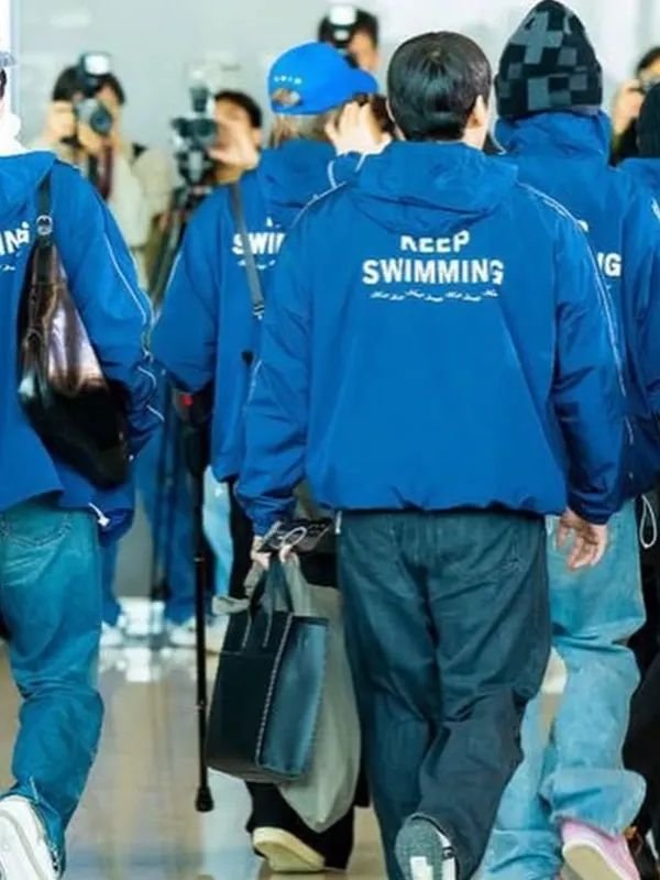 Bts Keep Swimming Jacket Keep Swimming BTS Merch 1