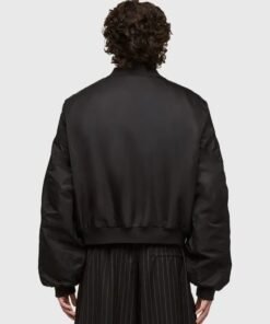 Adidas x Willy Chavarria Coaches Jacket Unisex Adidas x Willy Chavarria 2026 Black Satin Jacket