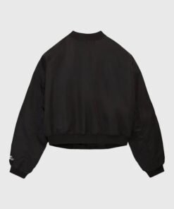 Willy Chavarria Adidas 2026 Black Satin Coach Jacket