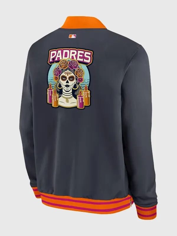 San Diego Padres 2026 City Connect Bomber Jacket 2026 San Diego Padres City Connect Bomber Jacket