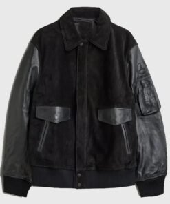 Adidas Y-3 x Mercedes Leather Racing Jacket