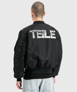 Alpha Industries x TEILE MA-1 Bomber Jacket Alpha Industries x TEILE Black MA 1 Bomber Jacket