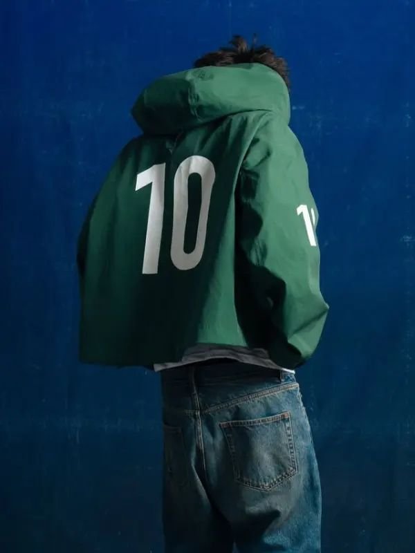 Bravest Italy Jacket Bravest Italy Green Hooded Jacket