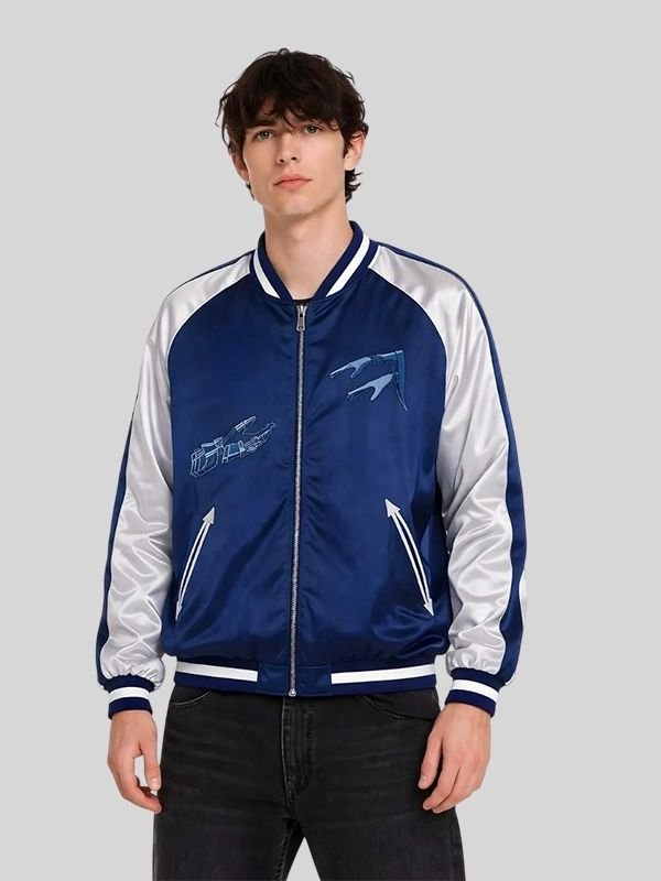 Elden Ring Ranni Jacket Elden Ring Ranni Zipper Jacket Blue and grey