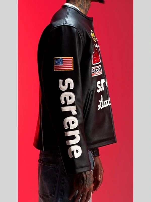 Serene GT Leather Jacket Serene GT Leather Black Zipper Jacket