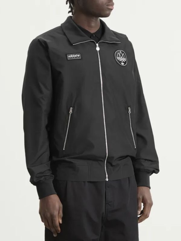 Adidas Hudswell SPZL Black Jacket HUDSWELL SPZL JACKET - Black