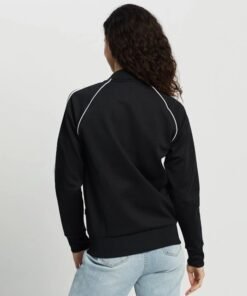 Kendall Jenner Adidas 2026 Jacket Kendall Jenner Three Stripe Black Jacket
