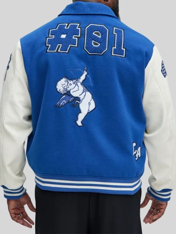 Koyin x Fashion Nova Varsity Jacket Koyin X Fashion Nova Varsity Blue Jacket