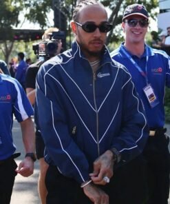 Lewis Hamilton Blue Track Jacket 2026