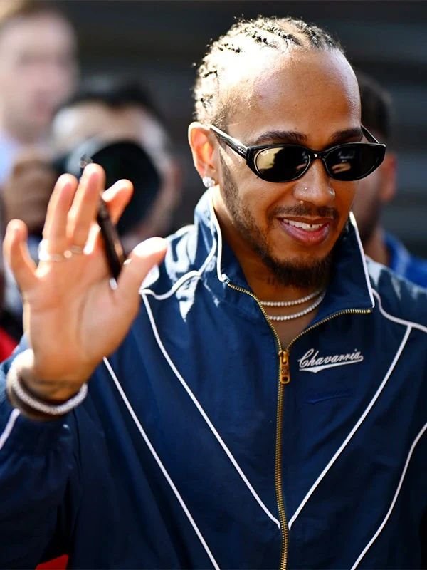 Lewis Hamilton Willy Chavarria Jacket Lewis Hamilton Chavarria Blue Jacket in Unisex