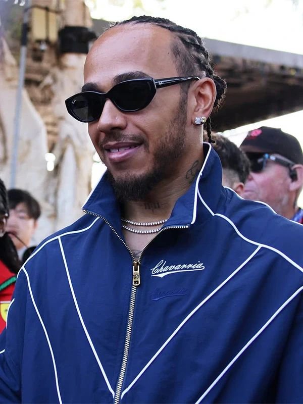 Lewis Hamilton Willy Chavarria Jacket Lewis Hamilton Willy Chavarria 2026 Track Jacket