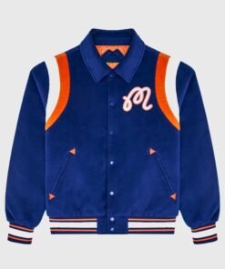 Malbon x Knicks The Garden Varsity Jacket
