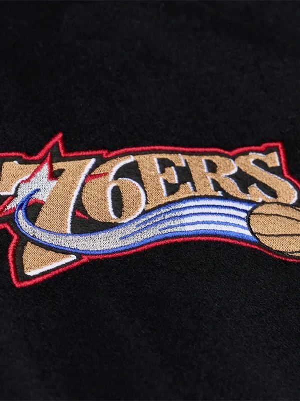 Allen Iverson 76ers x Mitchell & Ness Varsity Jacket Mitchell_Ness Philadelphia 76ers Walk The Tunnel Jacket