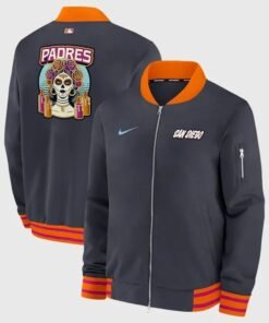 Nike San Diego Padres 2026 City Connect Bomber Jacket