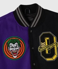 OVO Batman x The Joker Split Varsity Jacket OVO 2026 Batman Joker Split Jacket