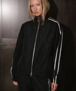 Parke Sport Stripe Nylon Jacket