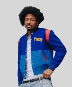 Stefon Diggs Pastelle Varsity Jacket Pastelle Stefon Diggs Jacket