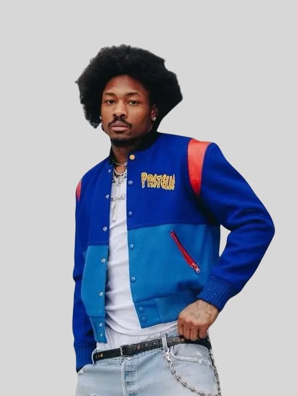 Stefon Diggs Pastelle Varsity Jacket Pastelle Stefon Diggs Jacket