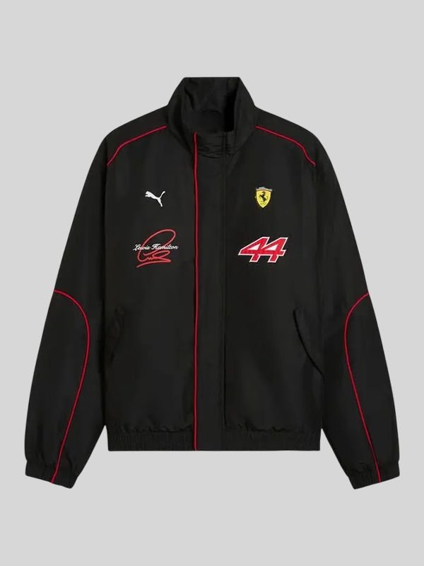 PUMA Ferrari F1 Lewis Hamilton Jacket Black