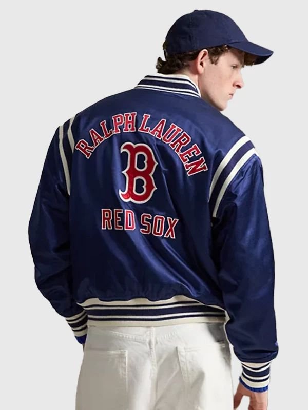 Polo Ralph Lauren Red Sox Jacket Ralph Lauren x MLB Boston Red Sox Varsity Bomber Jacket
