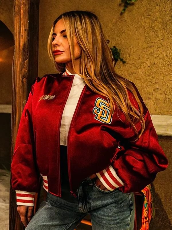 San Diego Padres x Petco Park Satin Jacket San Diego Padres x Petco Park Satin Jacket
