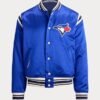 Satin Bomber Polo Ralph Lauren Blue Jays Jacket