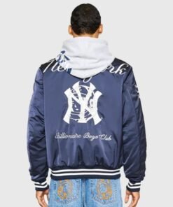 Stadium Satin Bomber Jacket Billionaire Boys Club x Yankees