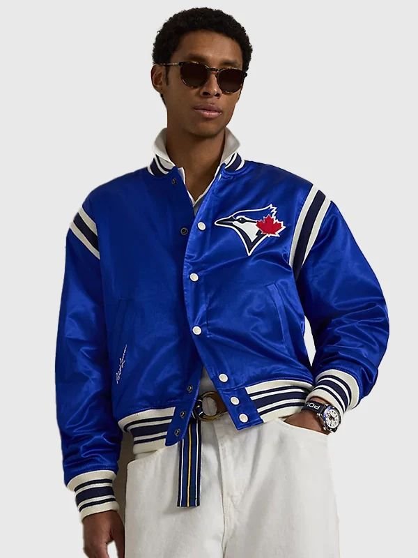 Polo Ralph Lauren Blue Jays Jacket Toronto Blue Jays Ralph Lauren Blue Bomber Varsity Jacket 2026