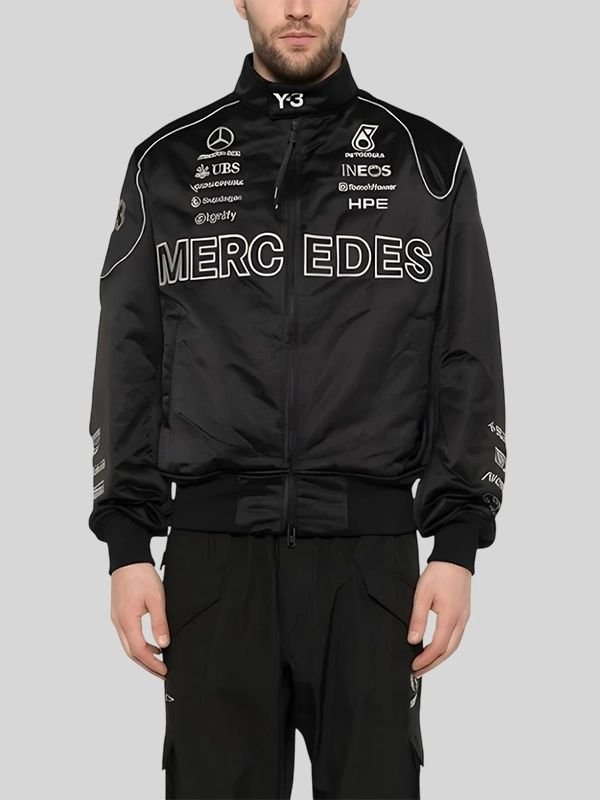 Y3 X Amg X Mercedes-AMG Jacket Y3 Mercede Black Jacket