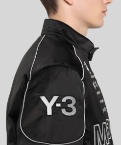 Y3 X Amg X Mercedes-AMG Jacket Y3 X Amg X Mercedes AMG Black Jacket