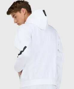 Mens Adidas Real Madrid Z.N.E. Woven Track Jacket Adidas Real Madrid Mens 2026 Urban Z.N.E. White Woven Track Jacket