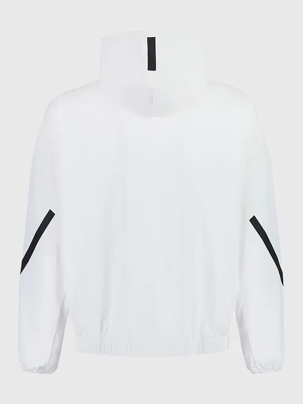 Mens Adidas Real Madrid Z.N.E. Woven Track Jacket Adidas Real Madrid Urban Z.N.E. White Track Jacket 2026 Men